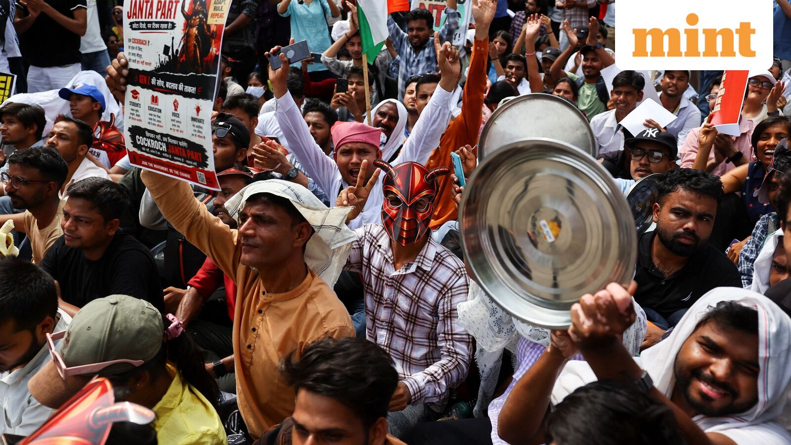 Indias Creator Economy Takes Center Stage at Jantar Mantar Protest Site
